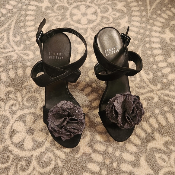 Stuart Weitzman size 7.5 wedges like new - Picture 2 of 5